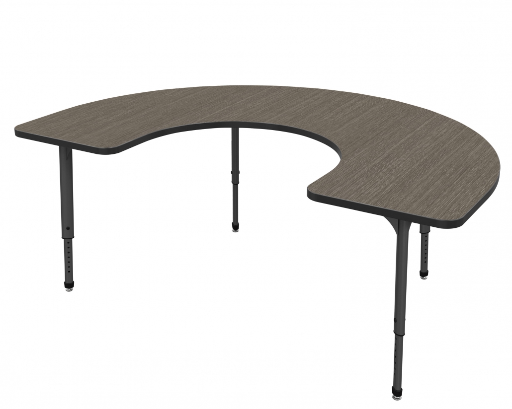 Apex Horseshoe Student Table Marco Group Inc 