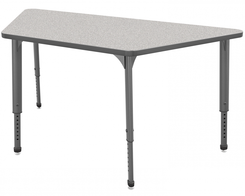 Apex Trapezoid Student Table Marco Group Inc 